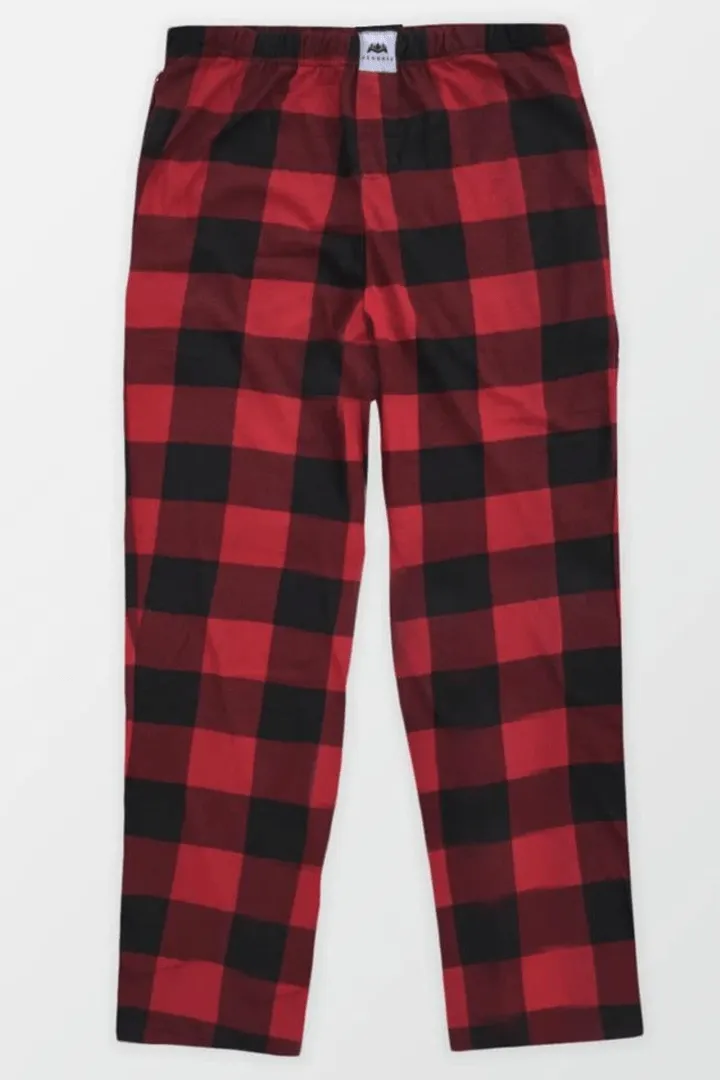 Red & Black Jersey Pajama Pant